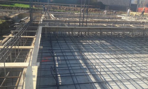 OPERE INIZIALI PER LA REALIZZAZIONE EDIFICI RESIDENZIALI A CAPRIOLO 1